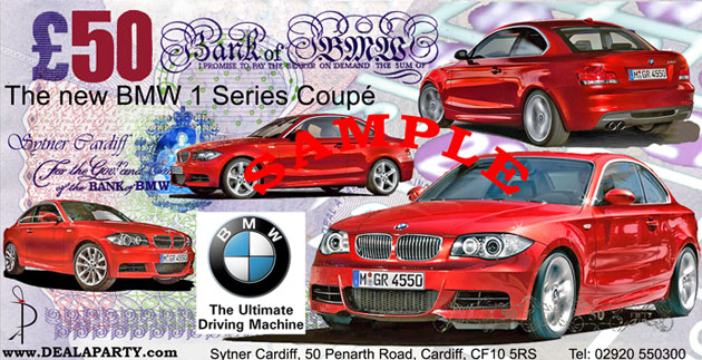 BMW Sytner Group M1 Coupe launch Casino promotional