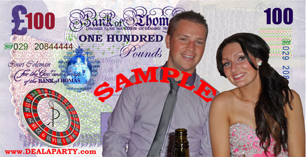 Thomas Wedding Casino, Abigail & Daniel - Court Colman Manor, Bridgend