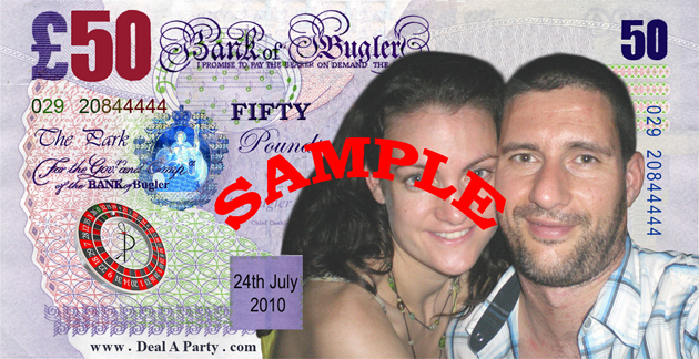 Bugler - Wedding Reception Casino - Dave & Abi, The Park, Bristol