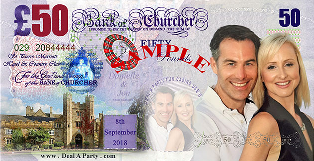 Churcher - Danielle & Jon Wedding Reception Casino - St Pierre Marriott Hotel & Country Club