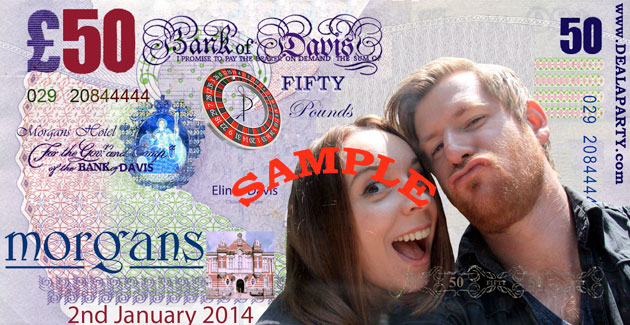 Davis - James & Elinor's Wedding Reception Casino - Morgan's Hotel, Swansea