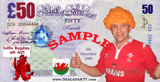 Fry, Chris' 40th Birthday Casino Celebration, Abergavenny