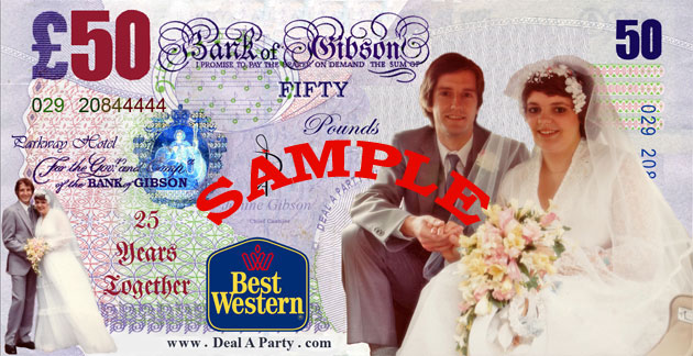 Gibson - Janine & Chris 25th Wedding Anniversary