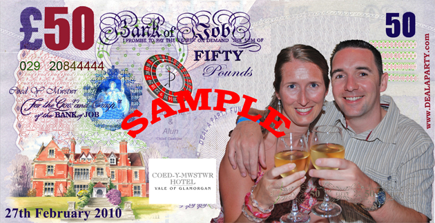 Job Wedding Reception Casino - Abele & Alun, Coed - Y - Mwster