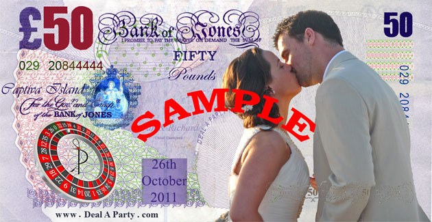 Jones Wedding Casino - Richard & Sarah - Ewenny and Corntown Cricket Club, Bridgend