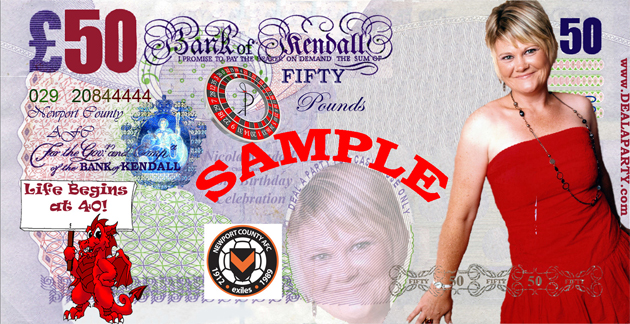 Kendall Nicola - 40th Birthday Party - Newport County AFC