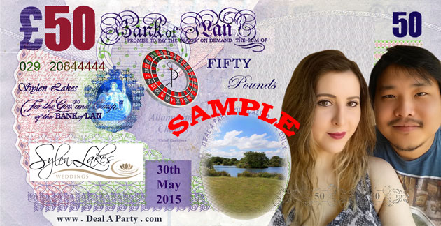 Lan Wedding Reception Casino Entertainment - Allanna & Charles, Sylen Lakes, Llanelli