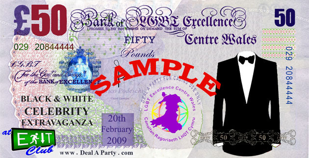 LGBT Black & White Extravaganza - Exit Nightclub, Cardiff