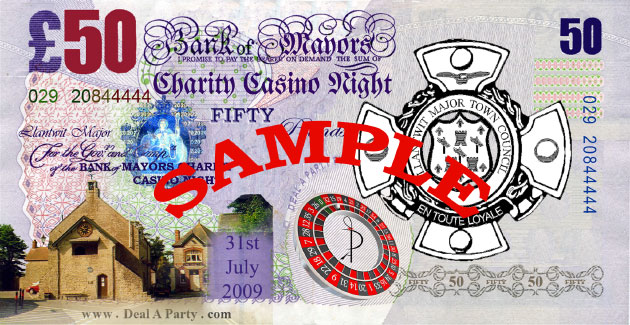 Llantwit Major Mayors Charity Casino Night