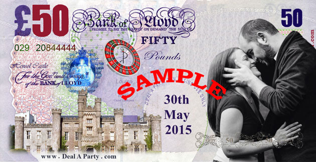 Lloyd Wedding Reception Casino Entertainment, Louise & Mike, Hensol Castle - South Wales