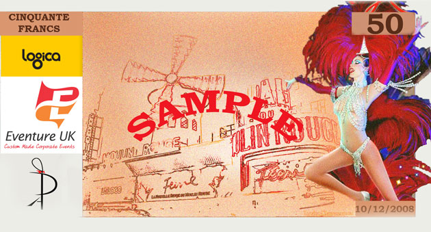 Logica Christmas Moulin Rouge Themed Christmas Casino Party