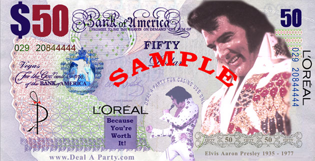 Loreal Las Vegas themed casino christmas party for staff