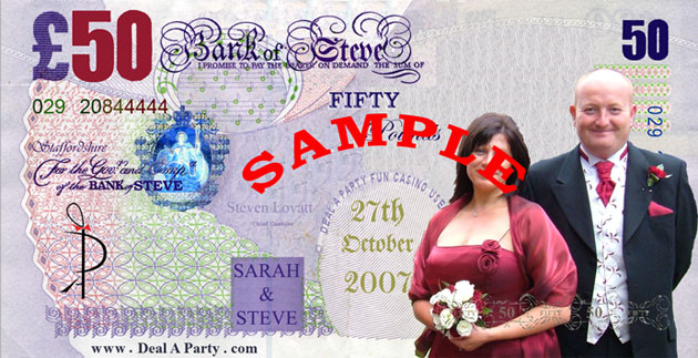 Lovatt Wedding Entertainment - Sarah & Steve's Wedding Entertainment Fun Casino