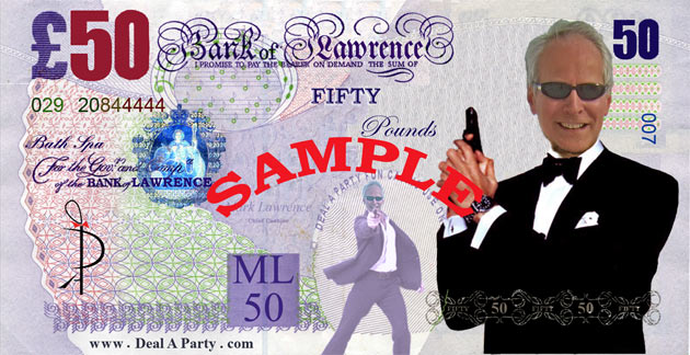 Mark Lawrence's 50th Casino Royale Party - Bath Spa, Bath