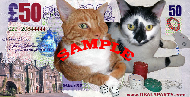 Probert - Charlotte & James - Wedding Reception Fun Casino, Miskin Manor Hotel