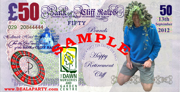 Ralph, Cliff - Retirement Party - Hallmark Hotel, Gloucester