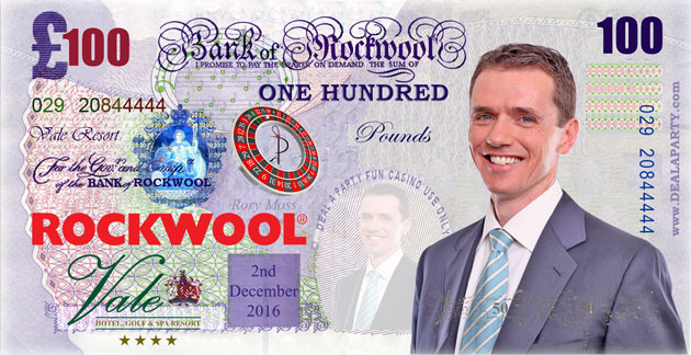 Rockwool Christmas Casino Party - Vale Resort