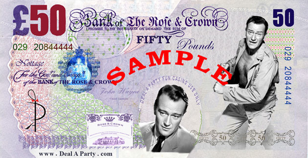 Rose & Crown Hollywood Theme Night John Wayne