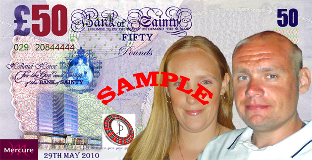 Sainty, Leanne & Crispian Wedding Reception - Mercure Holland House, Cardiff