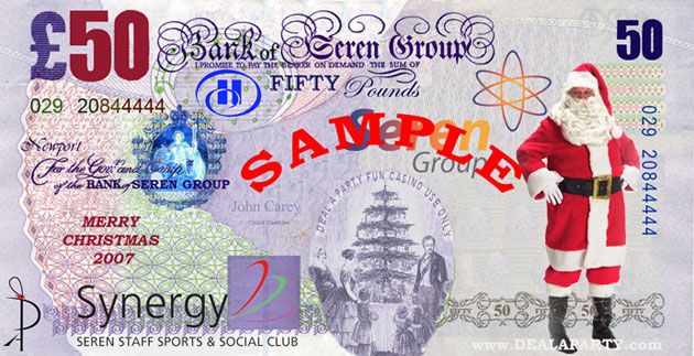 Seren Group Staff christmas casino party