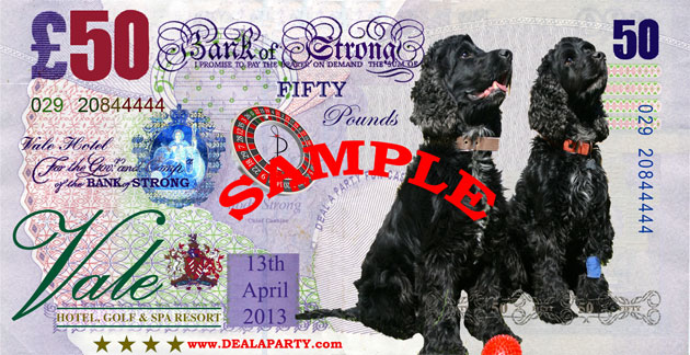 Strong Wedding Reception - Jody & Craig's Wedding Reception Casino Money, Vale Hotel, Hensol, Vale of Glamorgan