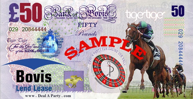 Bovis - Horseracing & Casino Night