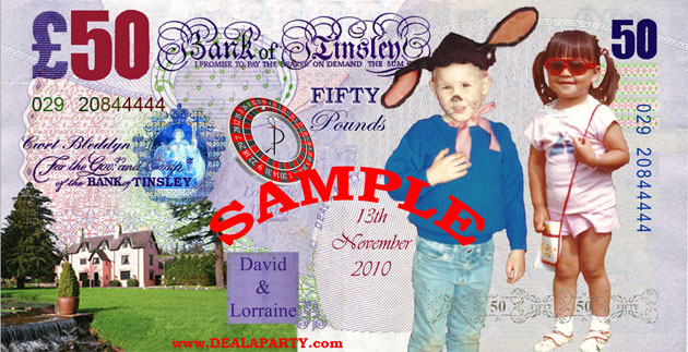 Tinsley, David & Lorraine Wedding Casino - Cwrt Bleddyn, llangybi, Monmouthshire