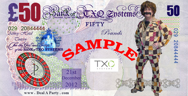 TXO SYSTEMS Christmas Casino Party - Abbey Hotel, Tintern