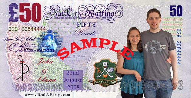 Watkins Wedding - John & Alana - Park Golf Club, Newport