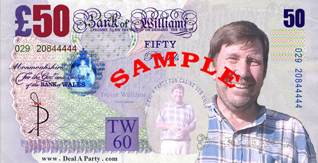 Williams Birthday Casino - Trevor Williams' 60th Birthday Casino Party